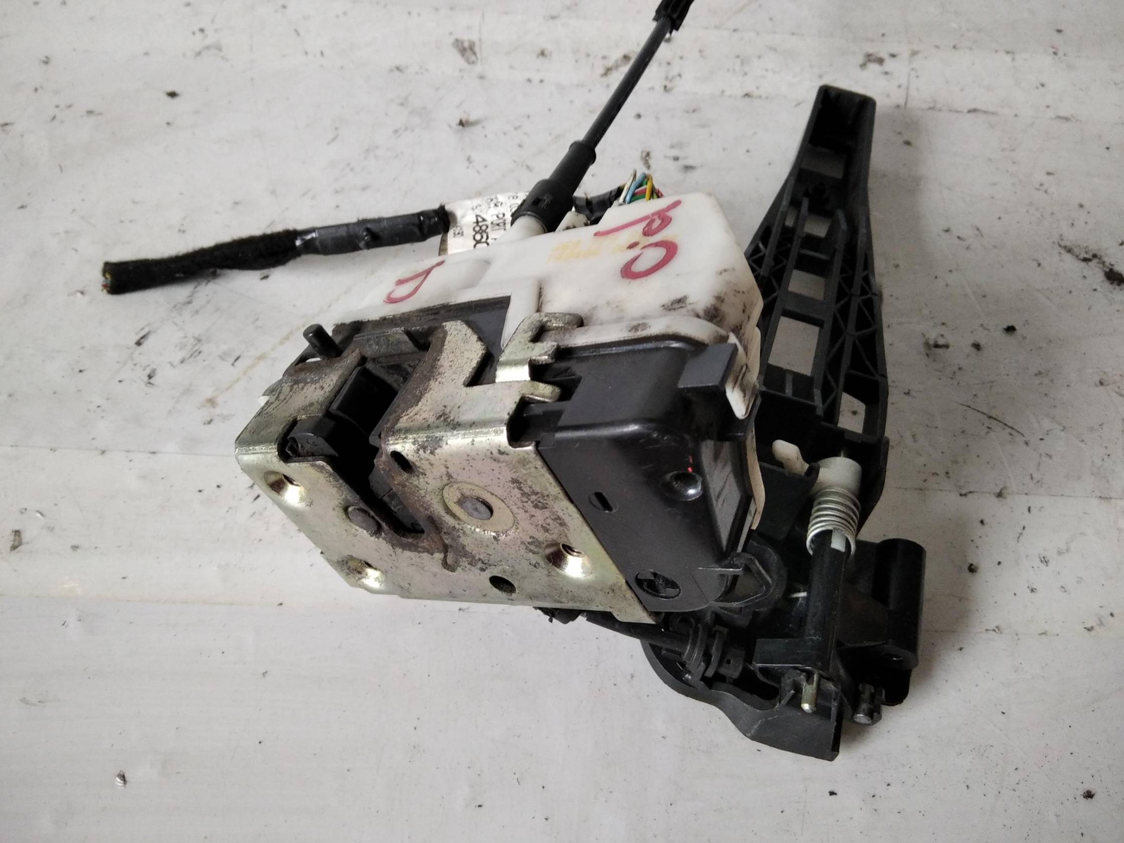 Serratura porta post. dx.